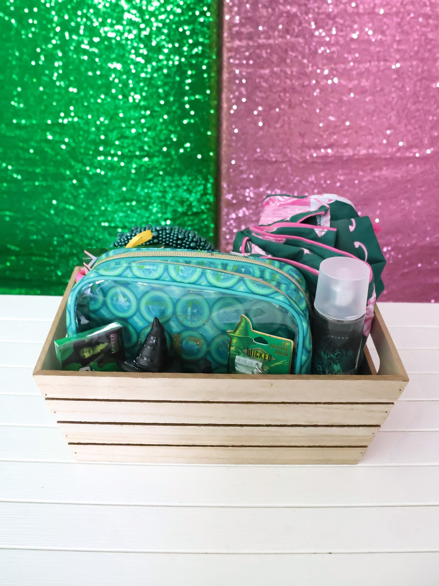 Getting ready for Wicked For Good! I made this Elphaba Themed Gift Basket, and I’m completely obsessulated! 💚

#LTKGiftGuide #LTKFamily