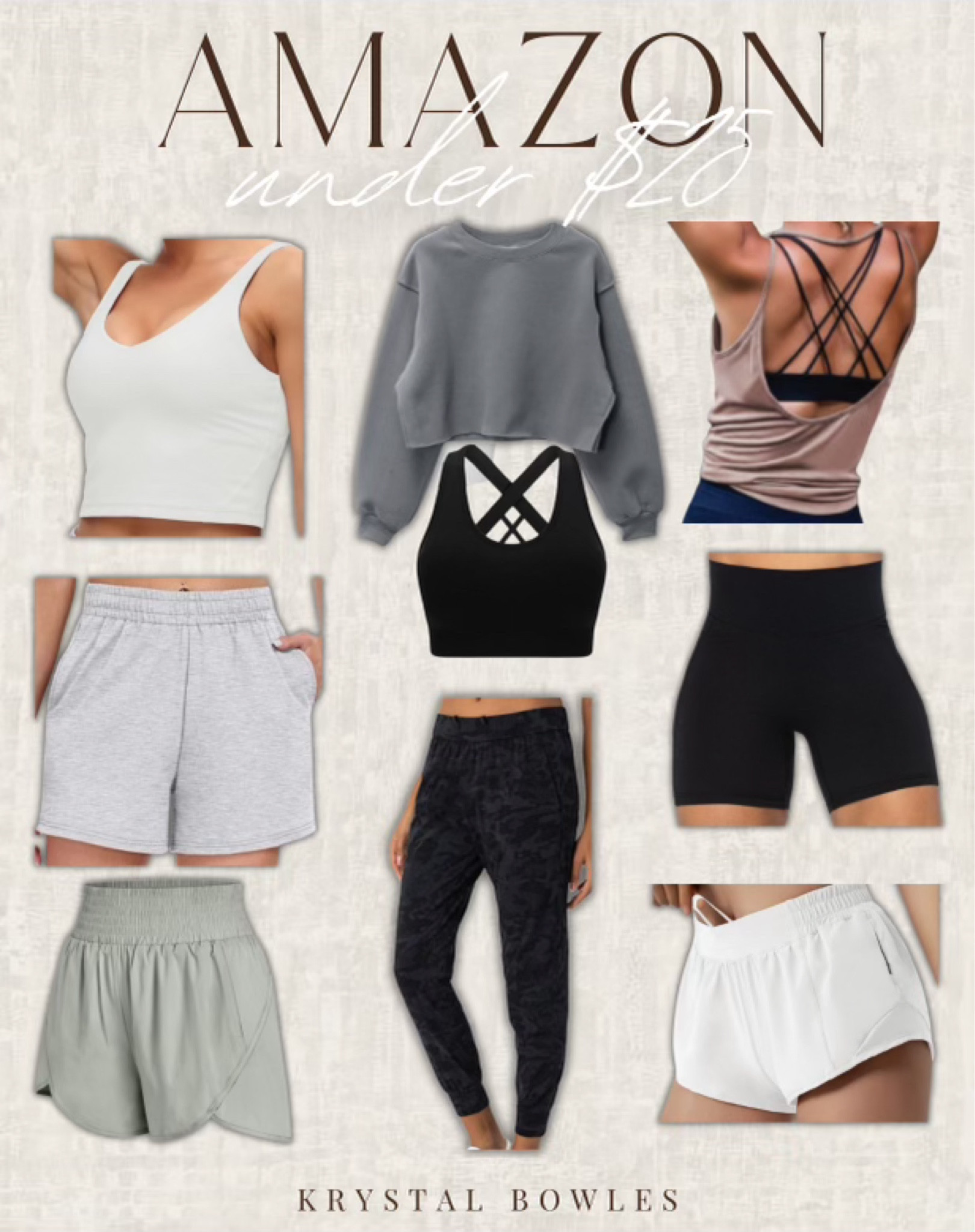 Amazon
Under $25 fitness finds

#LTKfindsunder50 #LTKfitness #LTKsalealert