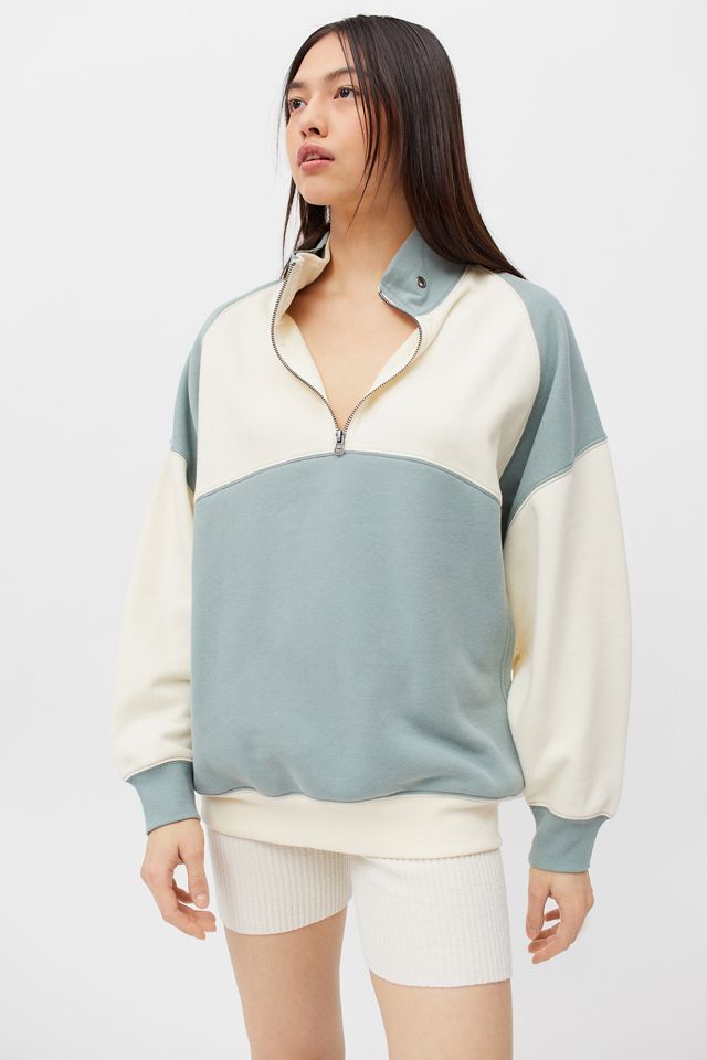 BDG Miranda Half-Zip Sweatshirt | Urban Outfitters (US and RoW)