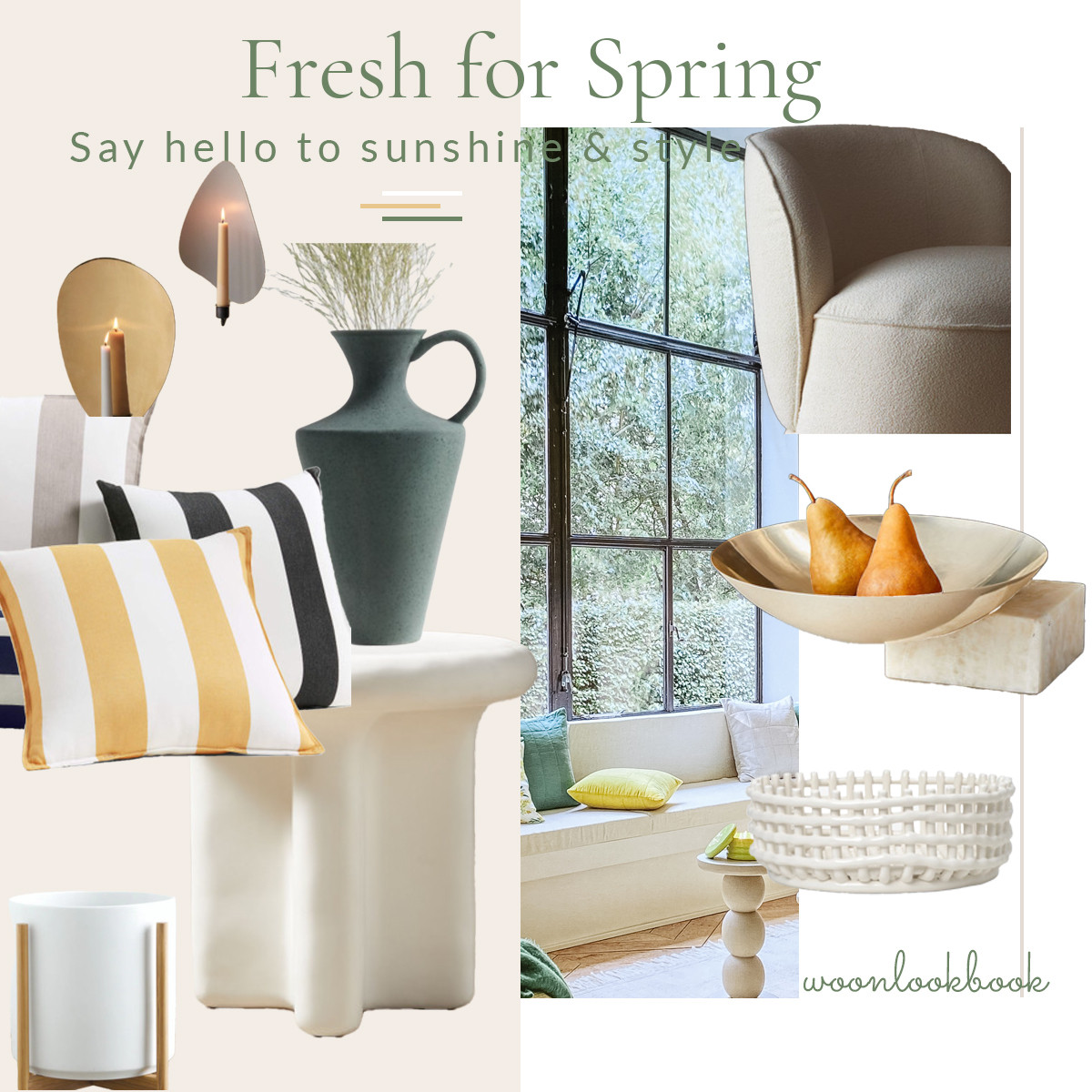 Fresh for spring 🌿💛 Say hello to sunshine & style

Bringing a breath of fresh air into your home with spring tones and timeless textures. From vibrant H&M finds to curated pieces by Athena Calderone, Audo, Ferm Living & more — this collection mixes playful color with elevated design. Think striped cushions, sculptural candle holders, cozy whites, and a statement stainless steel + onyx serving bowl that steals the show. Perfect for a seasonal refresh, wherever you shop — EU or US. 🌼✨

Tap to shop your favorites 🌍💚 

 #LTKhome #LTKstyletip LTKAroundTheWorld