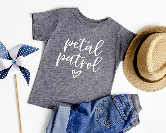 Petal Patrol Shirt Flower Girl Shirt Flower Girl Proposal | Etsy | Etsy (US)