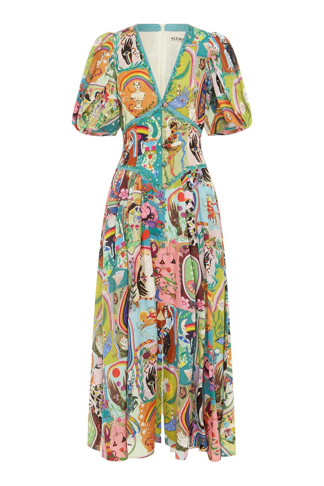 EVERGREEN MIDI DRESS | Alemais (AU, US, UK)