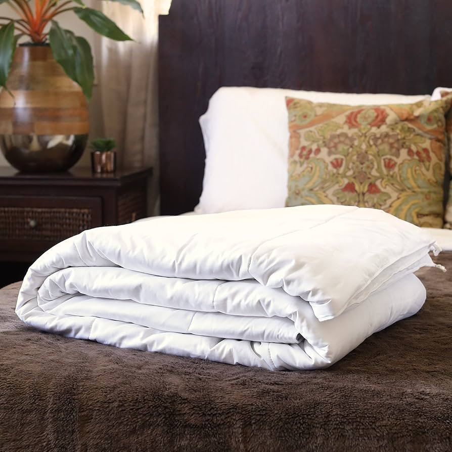 Silk Bedding Direct. Premium Mulberry Silk-Filled Duvet Insert. Summer Bliss (4 Tog). California ... | Amazon (US)