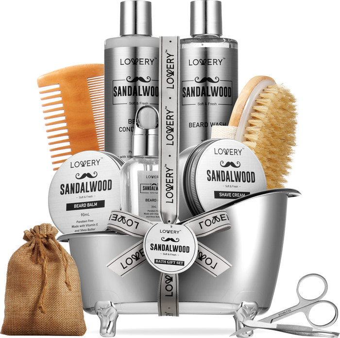 Sandalwood Luxury Beard Grooming Set | Nordstrom