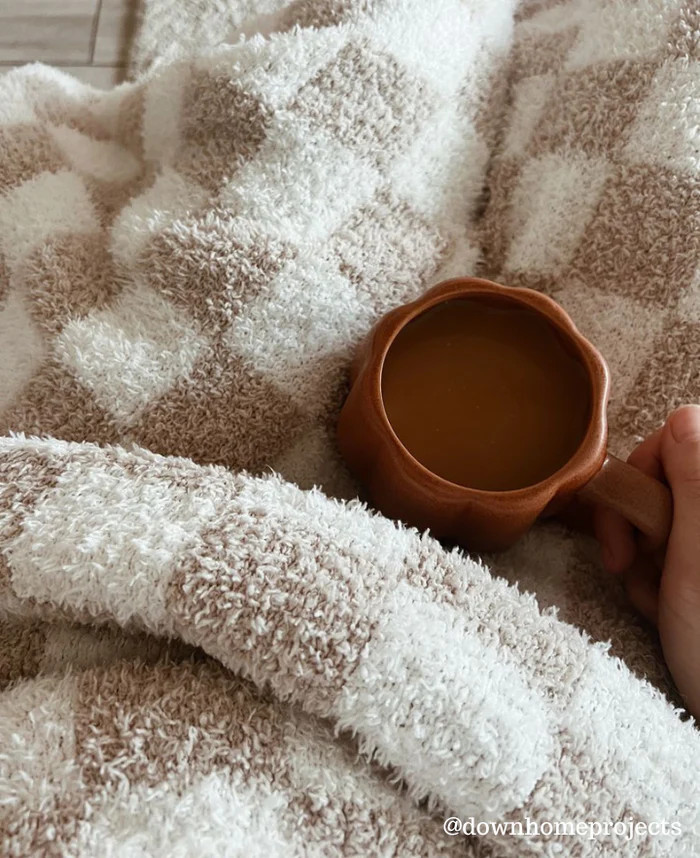 Checkered Buttery Blanket- Summer Pre Order 4-4 | The Styled Collection