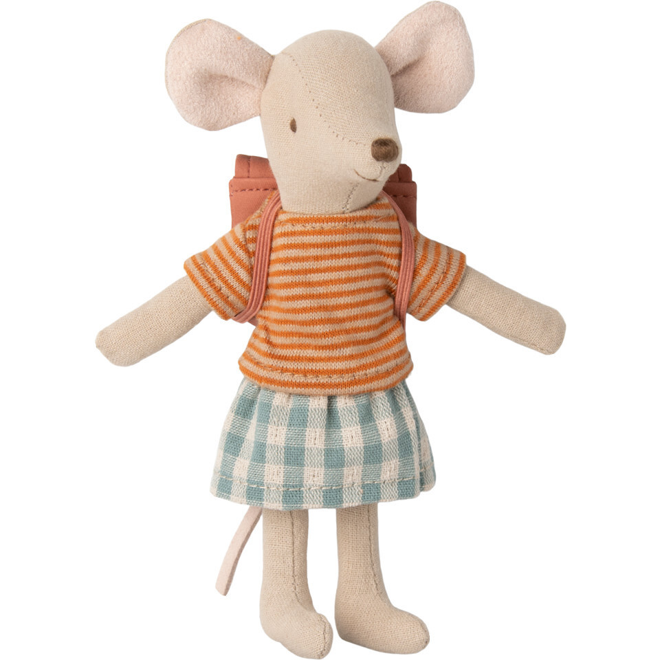Tricycle Mouse, Big Sister - Old Rose | Maisonette