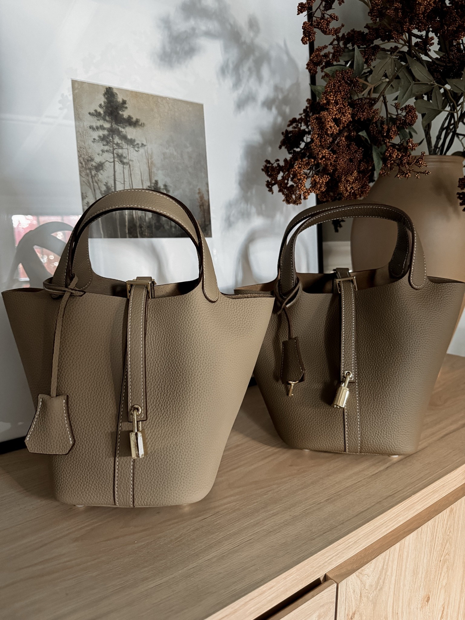 These genuine leather bucket bags have been my go to in recent months! Chic, hold just the right amount, and can easily be dressed up or down.

#LTKgrwm #LTKootd