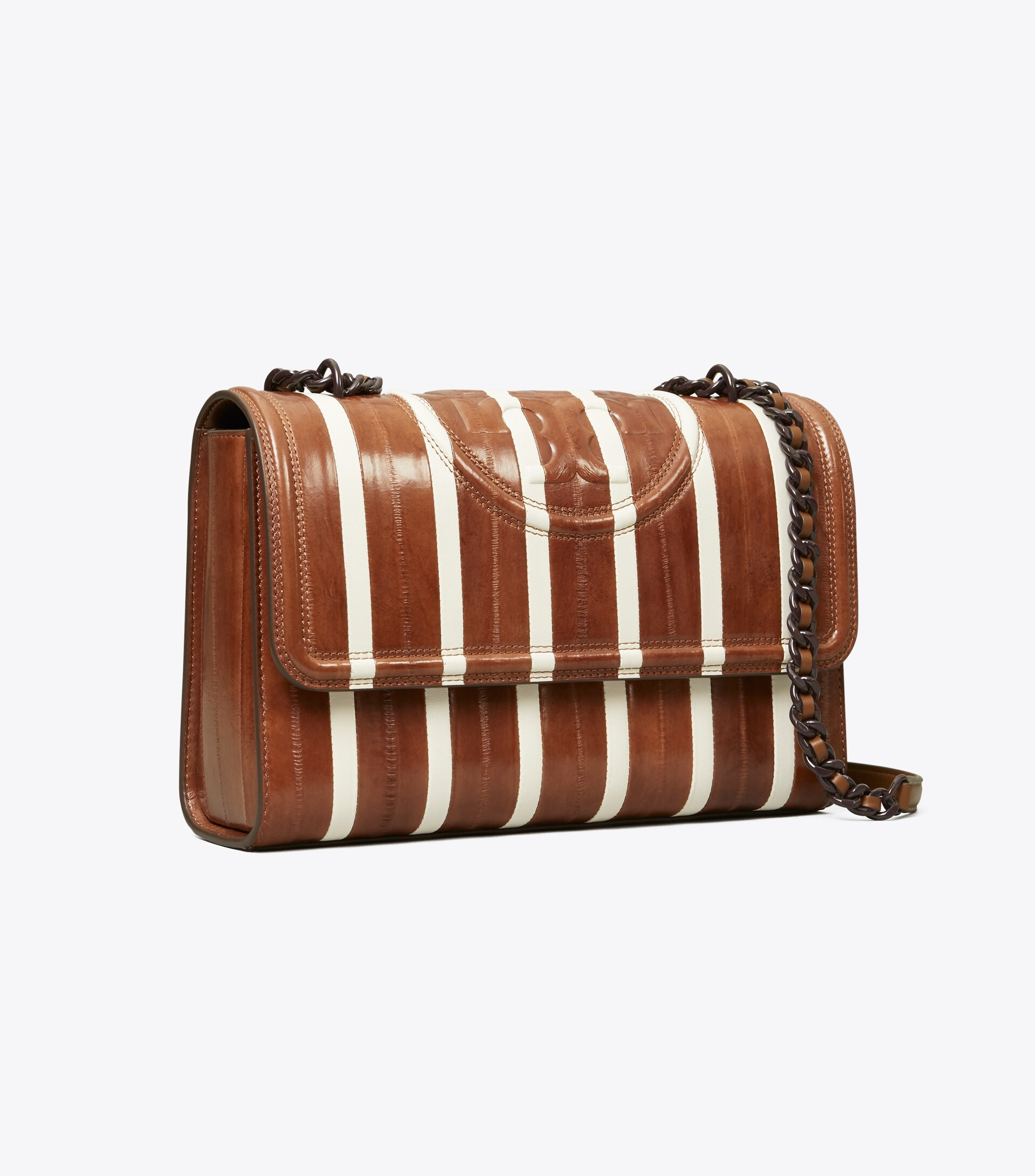 Fleming Eel Patchwork Convertible Shoulder Bag | Tory Burch (US)