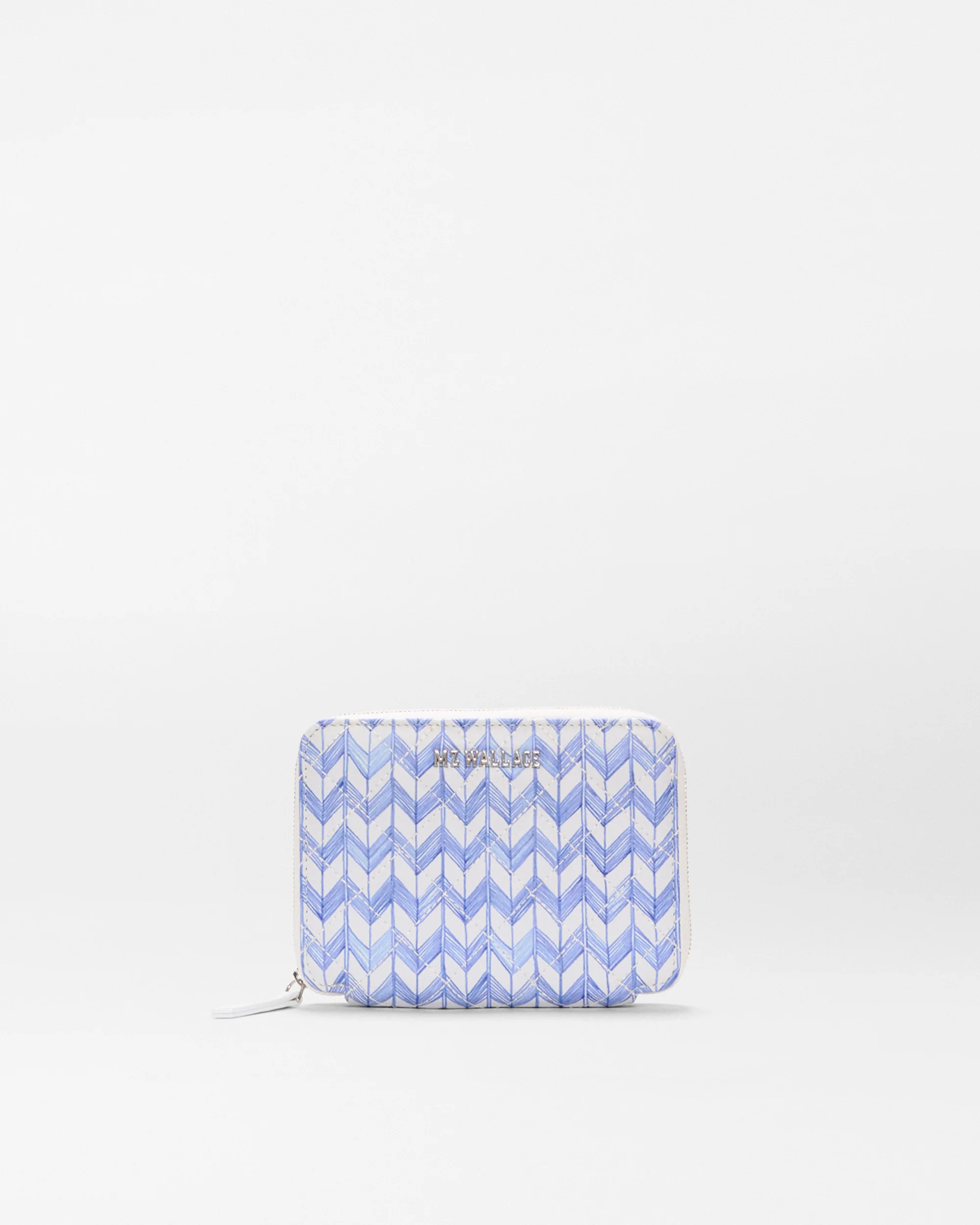 MZ Wallace Porcelain Blue/Komon Passport Organizer – Accessory | MZ Wallace | MZ Wallace