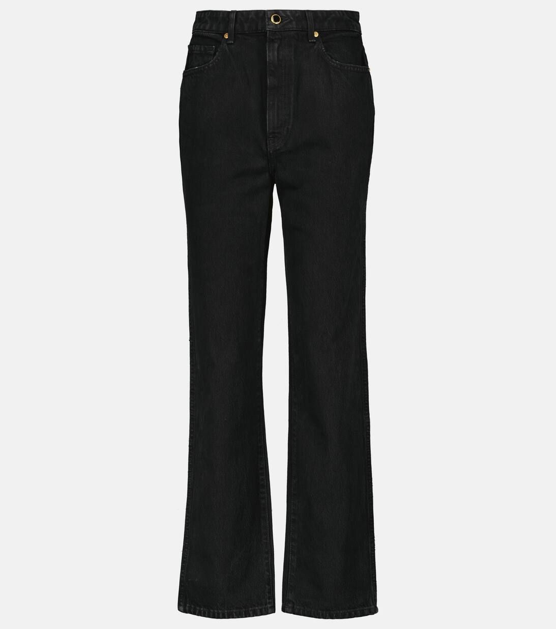 Abigail high-rise straight cropped jeans | Mytheresa (US/CA)