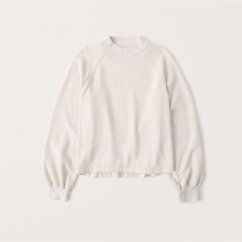 Mini Mockneck Sweatshirt | Abercrombie & Fitch (US)