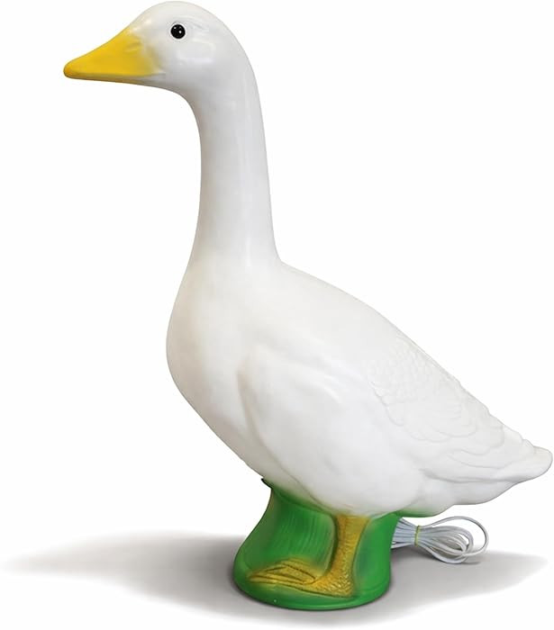 Union Products Light Up Wild Goose Lawn and Garden Statue, 23 Inch Tall, White - Illuminated Anim... | Amazon (US)
