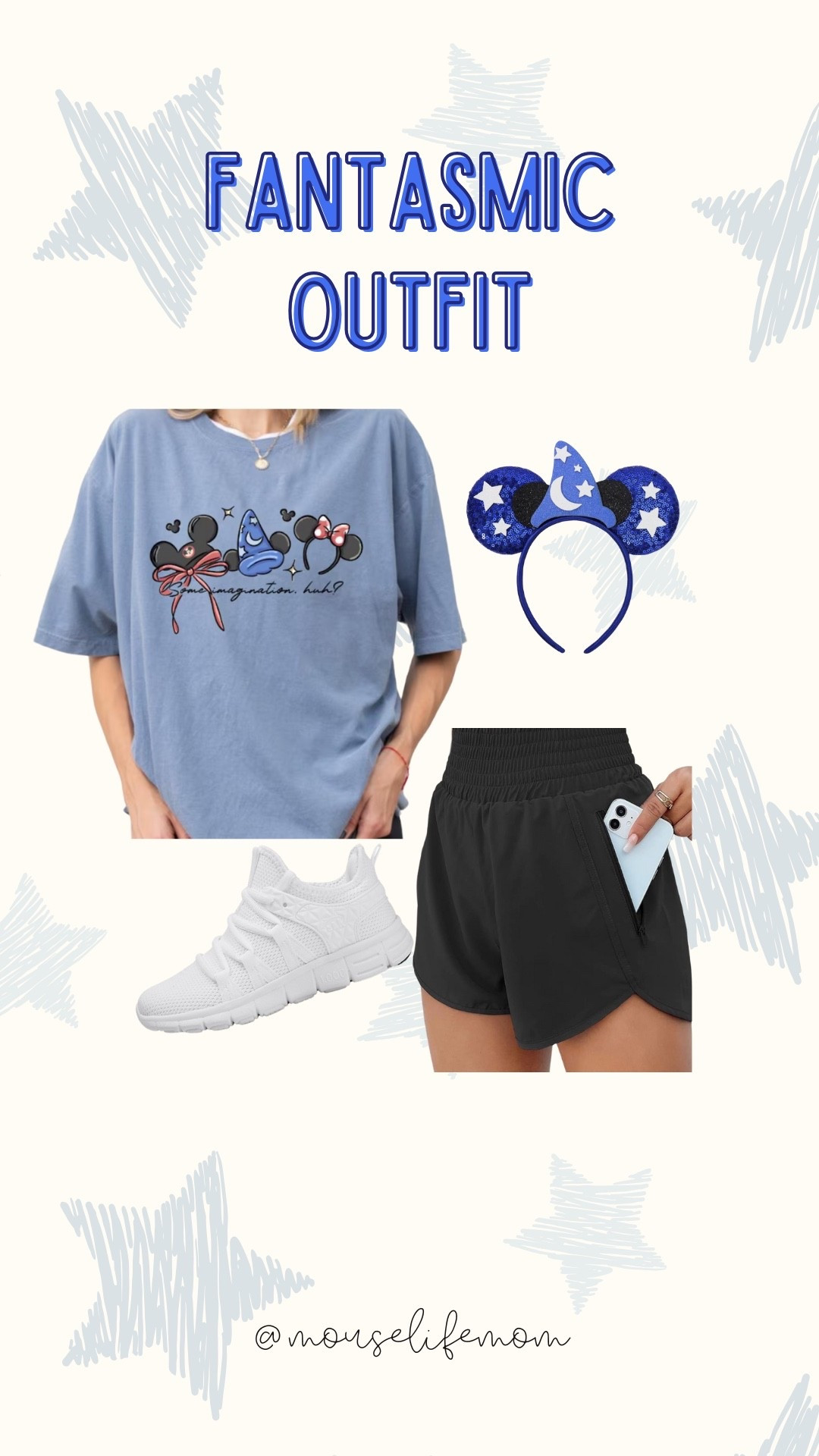 Perfect Hollywood Studios outfit idea featuring my favorite shorts and shoes for the parks!! I love this shirt, it’s so cute!!! 

#LTKootd #LTKTravel #LTKFindsUnder50