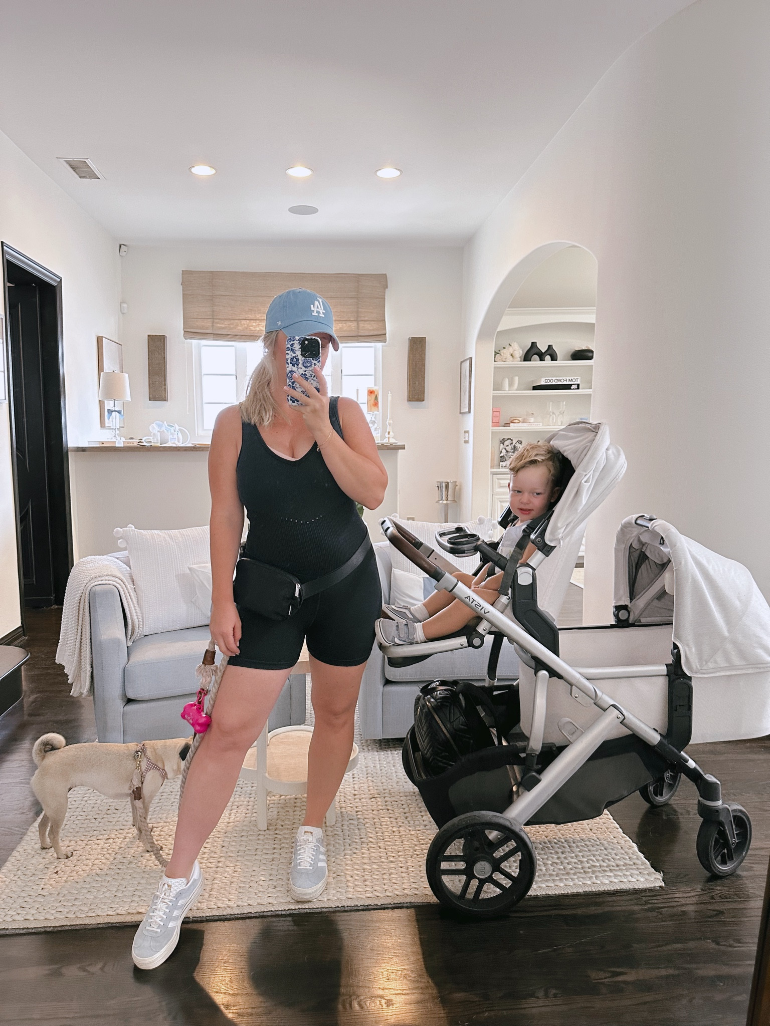 Target active bodysuit 
very stretchy 
Perfect for post partum + C-section
Runs a bit small, I sized up
on sale now, also comes in pink & taupe


#LTKFitness #LTKBump #LTKBaby