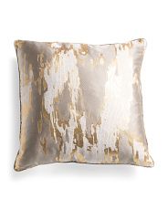 24x24 Oversized Luxury Metallic Pillow | Home | T.J.Maxx | TJ Maxx