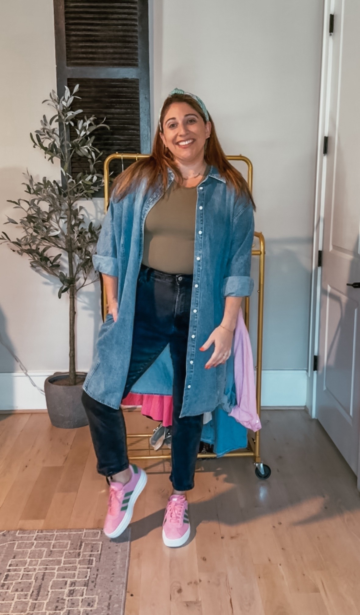 A dress as a cardigan?! Insane? Or insanely cleaver? Love this little fashion hack that helps to extend your wardrobe and its versatility! 
Dress L / Bodysuit XL / Jeans 14 / Sneakers tts 

#LTKWorkwear #LTKStyleTip #LTKMidsize