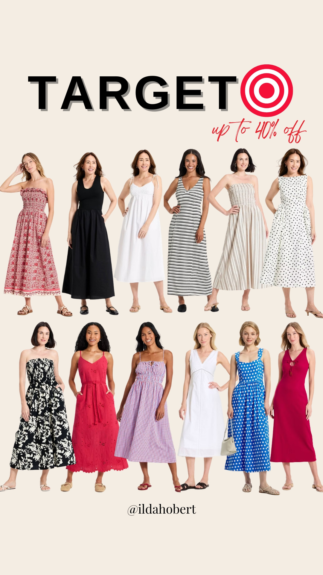 Up to 40% off dresses at Target!!! Loving these dress for summer!

spring, summer, beach vacation outfit, dress, cruise, vacation, summer dresses, wedding guest dress

#LTKootd #LTKSeasonal #LTKSaleAlert