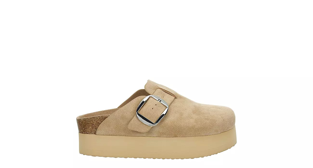 Madden Girl Womens Cutie Pie Platform Clog - Sand | Rack Room Shoes