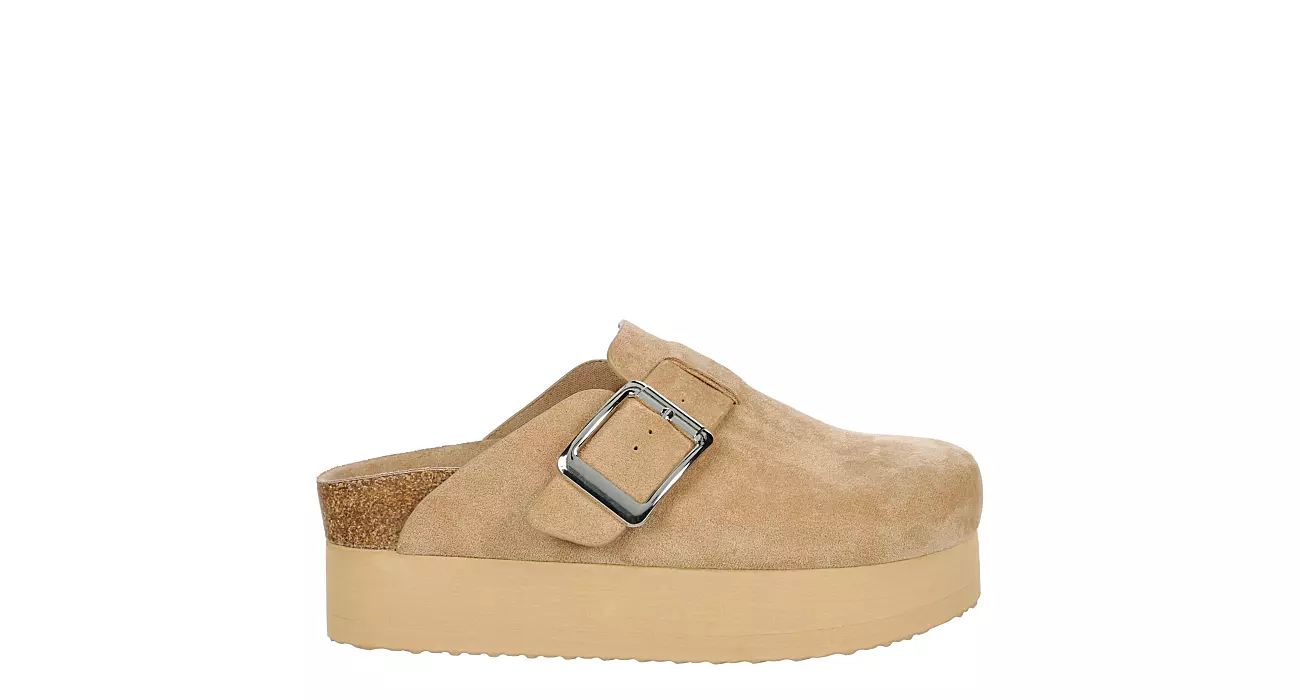 Madden Girl Womens Cutie Pie Platform Clog - Sand | Rack Room Shoes