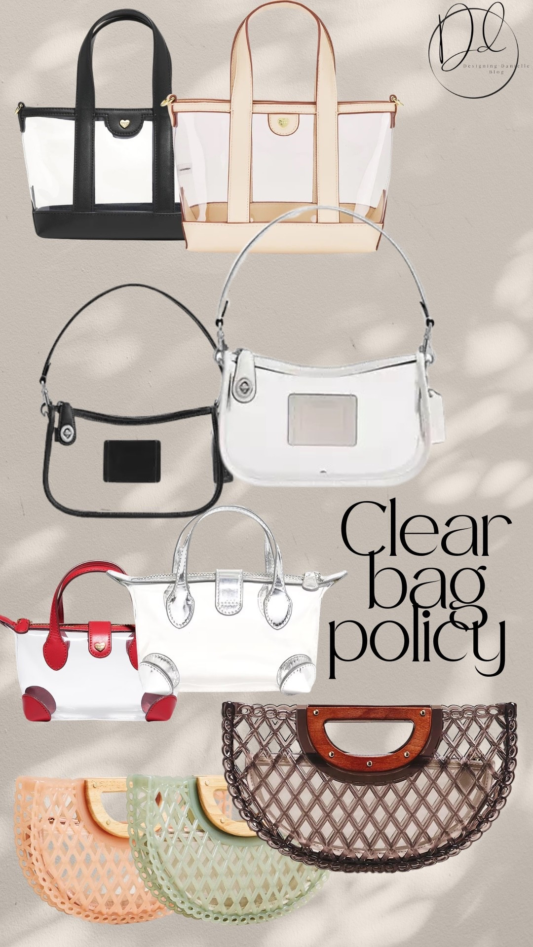 I found the cutest clear and jelly bags for all those clear bag policy outings like graduation, concerts, and stadium games  

#LTKootd #LTKFestival #LTKmomlife