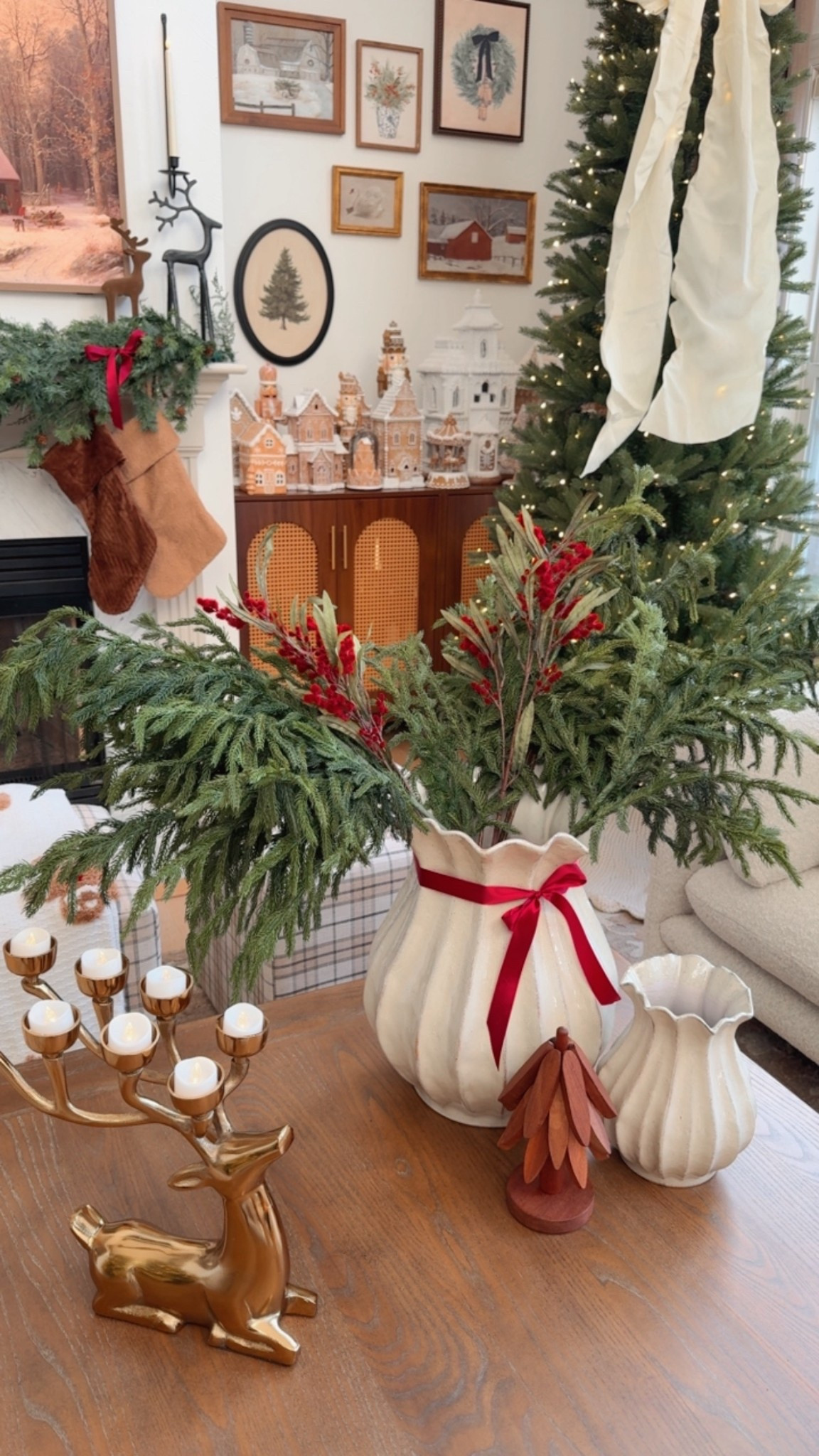 Holiday living room inspo. Neutral with pops of red. 

Walmart, Target, Amazon Christmas 

#LTKHoliday #LTKHome