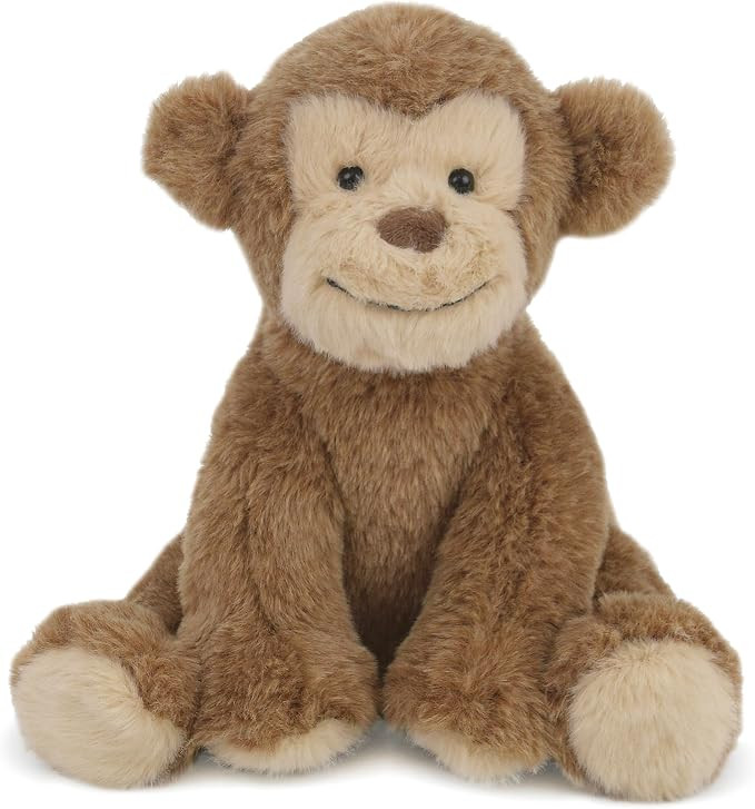 MON AMI Marvel the Monkey Stuffed Animal | 11-Inch Soft Plush Monkey Toy for Snuggling, Play & Nu... | Amazon (US)