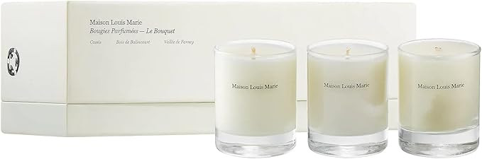 Maison Louis Marie - Le Bouquet Candle Trio Set Natural Soy Wax Candles | Luxury Clean Beauty + N... | Amazon (US)