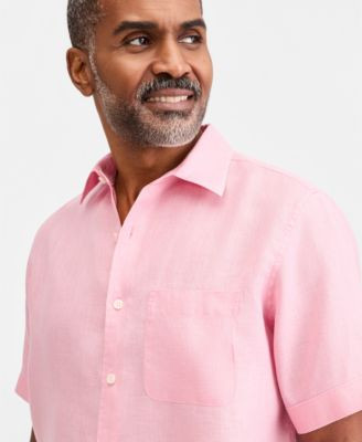 Club Room Men's 100% Linen Shirt, Created for Macy's  - Macy's | Macy's