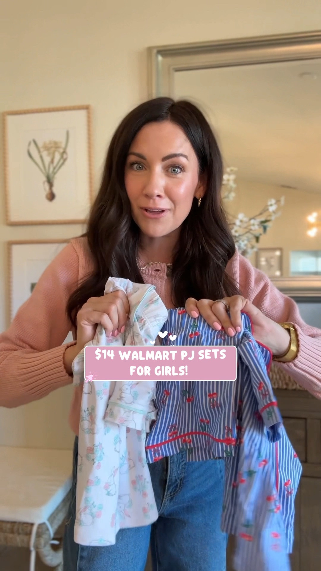 Walmart pj sets for girls (4t up to 16) restocked in new cute spring patterns! 

#LTKSeasonal #LTKValentine #LTKKids