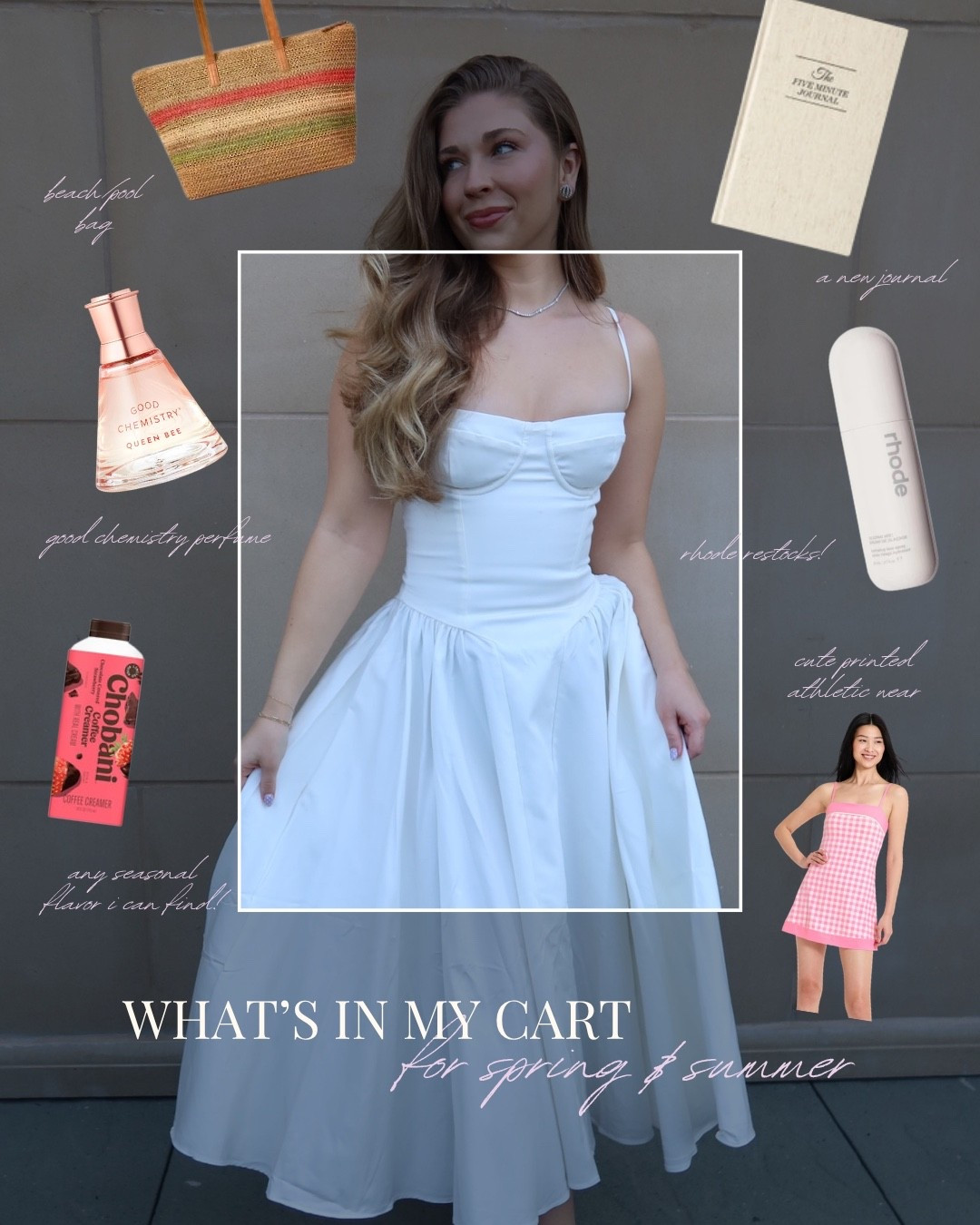 what's in my cart: spring and summer edition