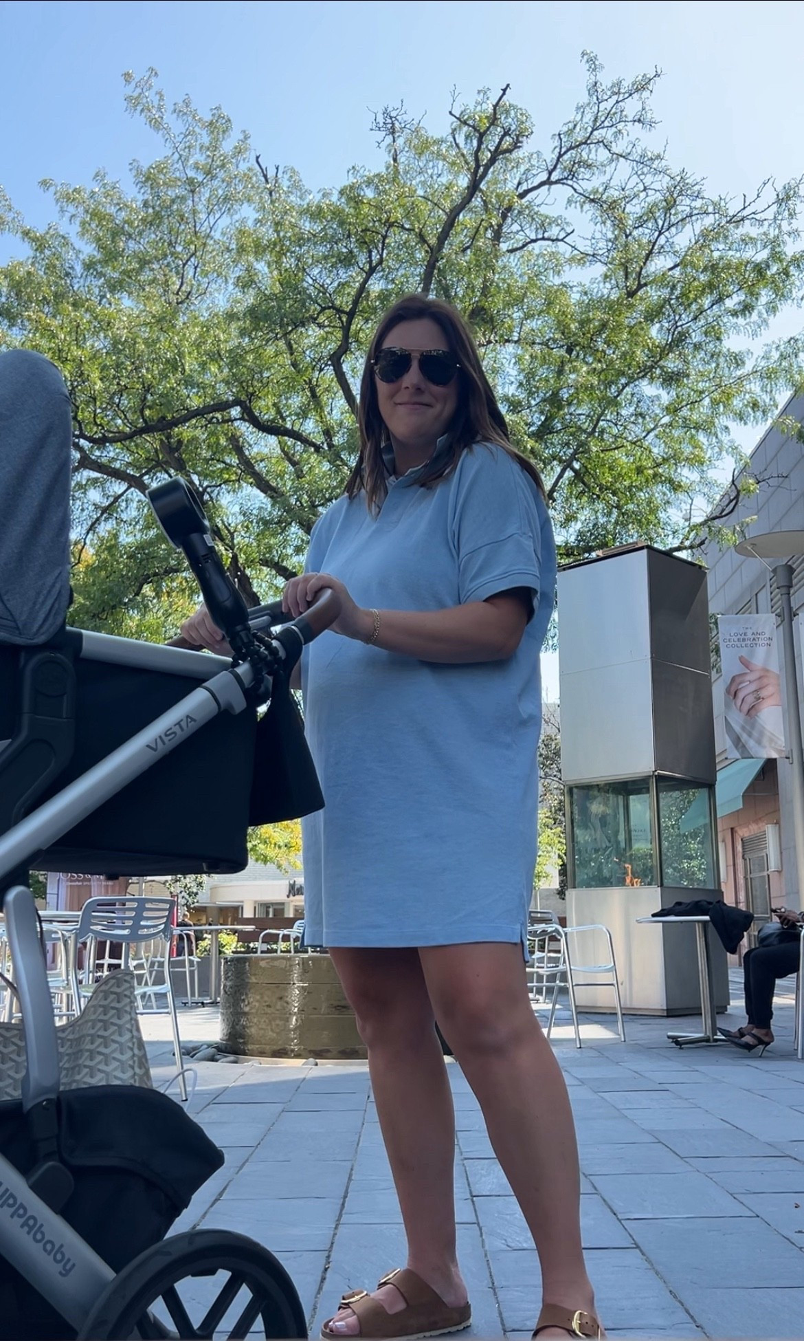 This dress is a great postpartum piece—I sized up one  

#LTKStyleTip #LTKSeasonal