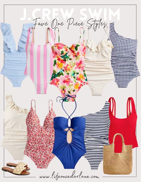 Must Have Swim- here is a round up of our fave one piece swimsuits from J. Crew! So many cute and flattering styles on sale now!

#vacation #swimlook #resortlook


#LTKsalealert #LTKswim #LTKfindsunder100