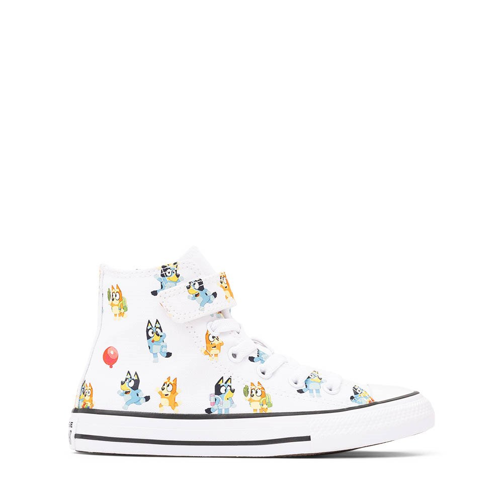 Converse x Bluey Chuck Taylor All Star Easy-On High-Top Sneaker - Little Kid - White | Journeys