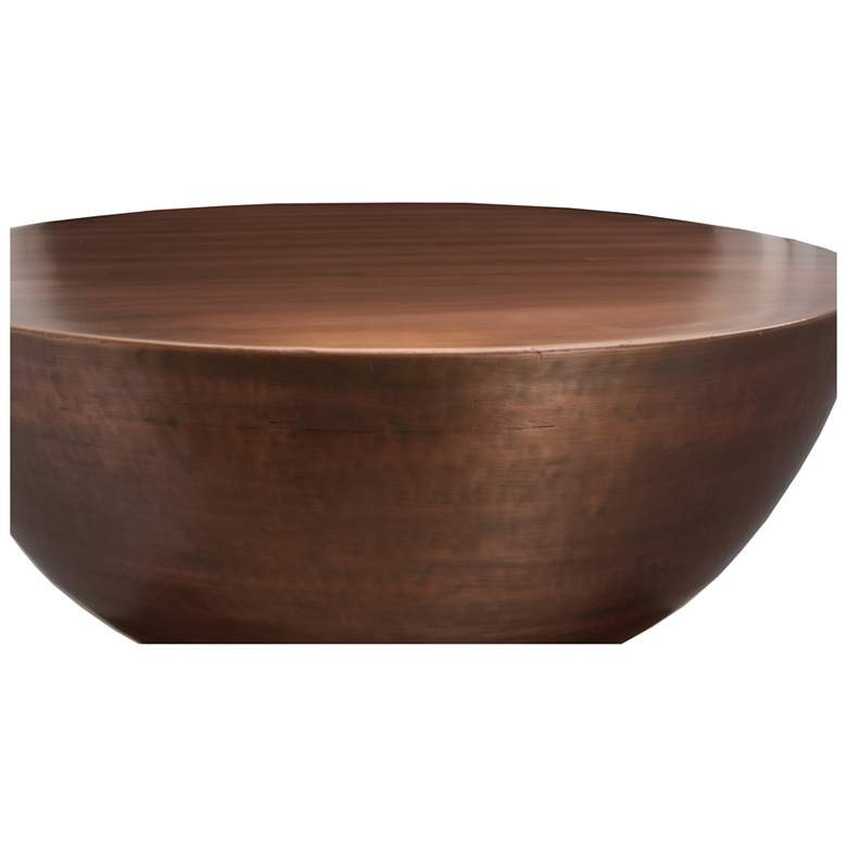 Conga Coffee Table Copper - #5579R | Lamps Plus | Lamps Plus