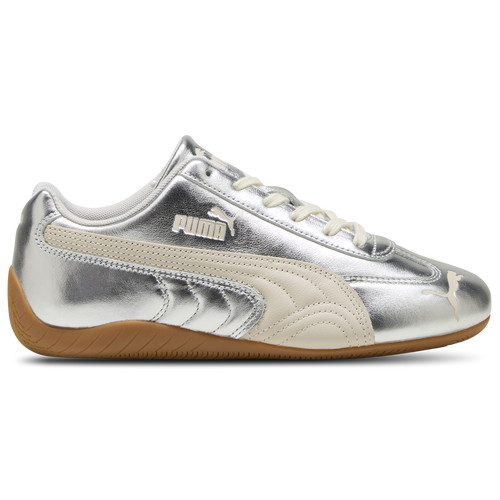 PUMA Womens PUMA Speedcat Silver - Womens Basketball Shoes Alpine Snow/Gum Size 7.0 | Champs Sports