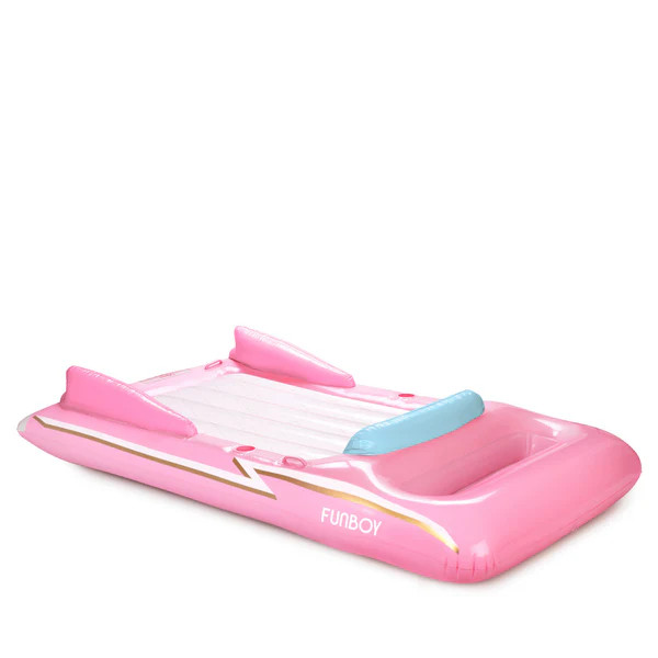 Retro Convertible Pool Float Pink, 96" Long | FUNBOY