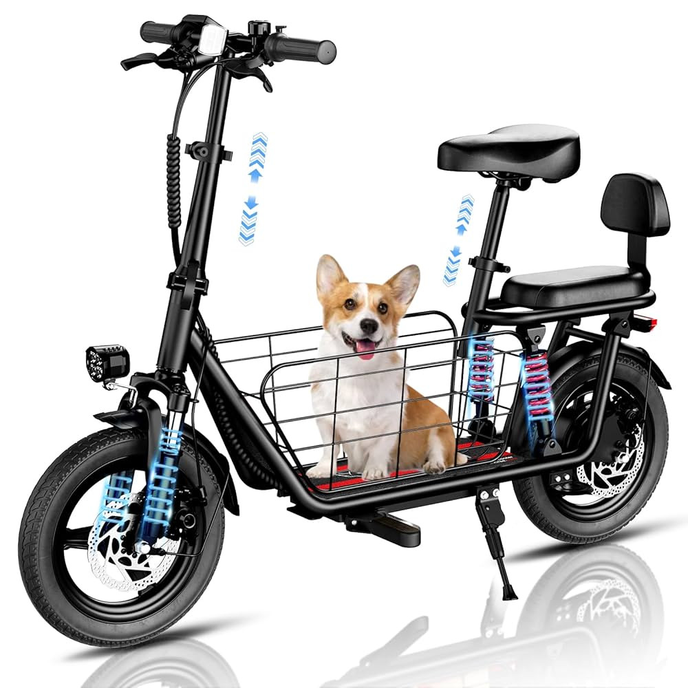 WINDHORSE 850W Peak Electric Scooter with Seat, 22MPH & 25 Miles Range, Dual Suspension, 3 Gear S... | Amazon (US)