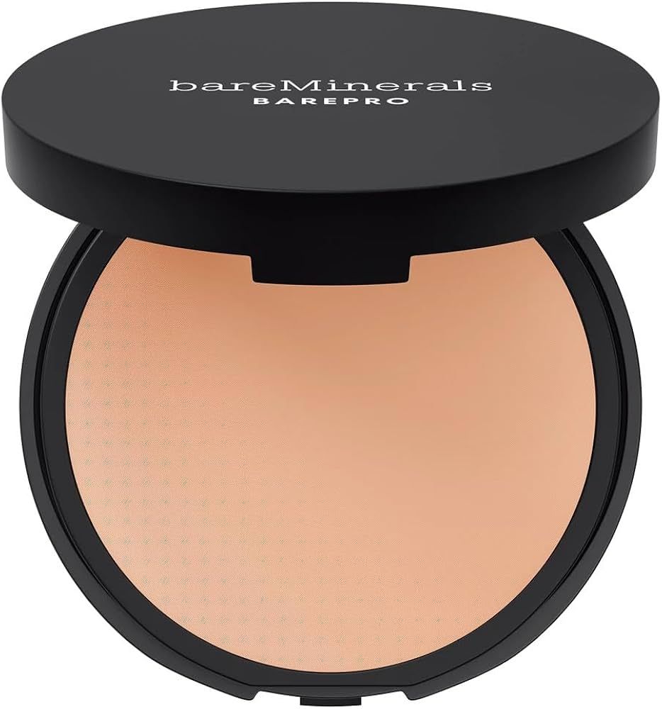 bareMinerals Barepro 16HR Skin-Perfecting Powder Foundation, Matte Pressed Powder Foundation Full... | Amazon (US)