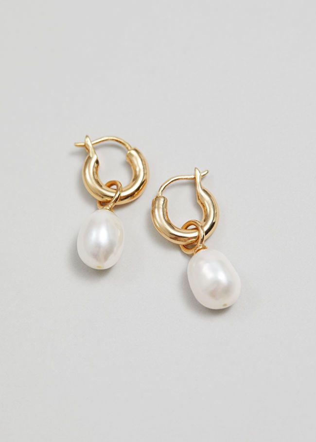 Freshwater Pearl Hoops - 18-karat Gold - & Other Stories GB | & Other Stories (EU + UK)