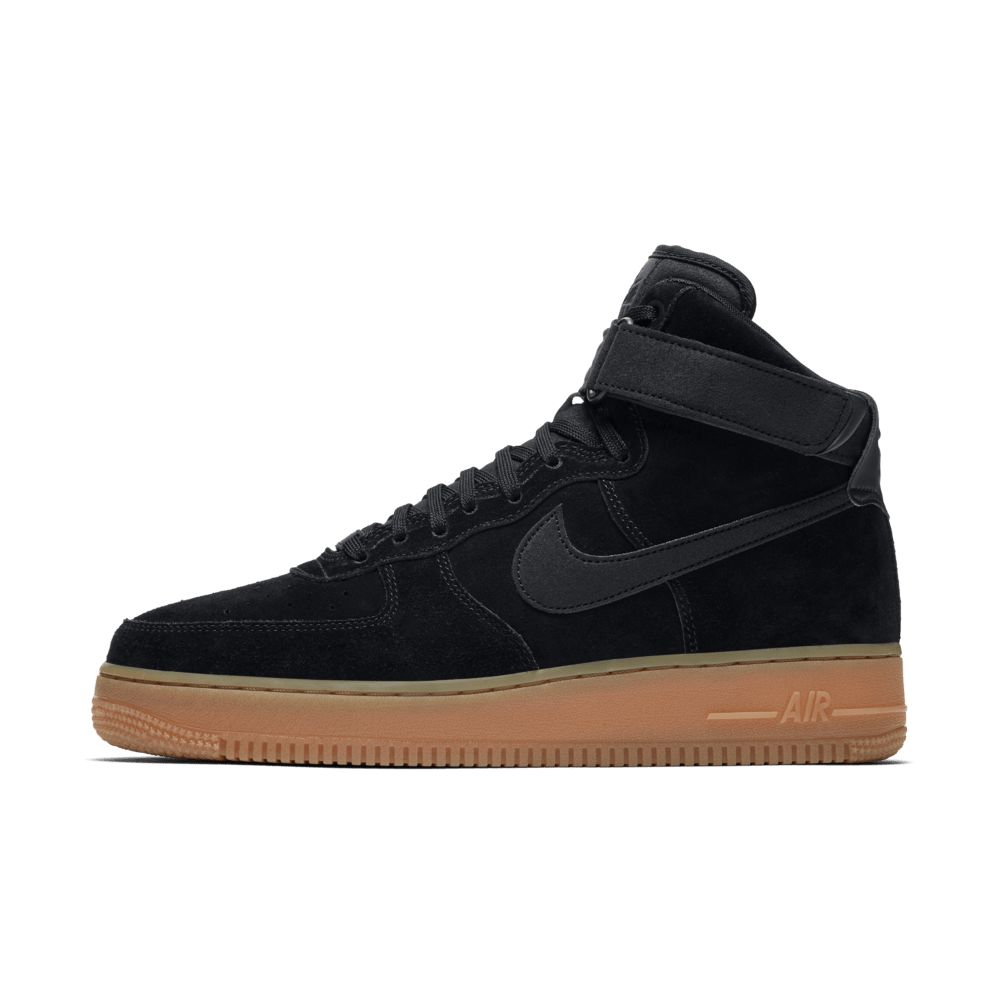 Nike Air Force 1 High '07 LV8 Suede Men's Shoe Size 7 (Black) | Nike (US)
