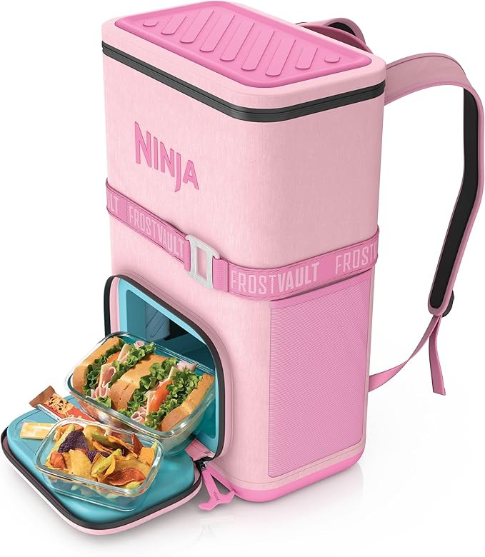 Ninja | Backpack Cooler | FrostVault Go Can Soft Cooler | Leakproof Zipper with Built in Can Open... | Amazon (US)
