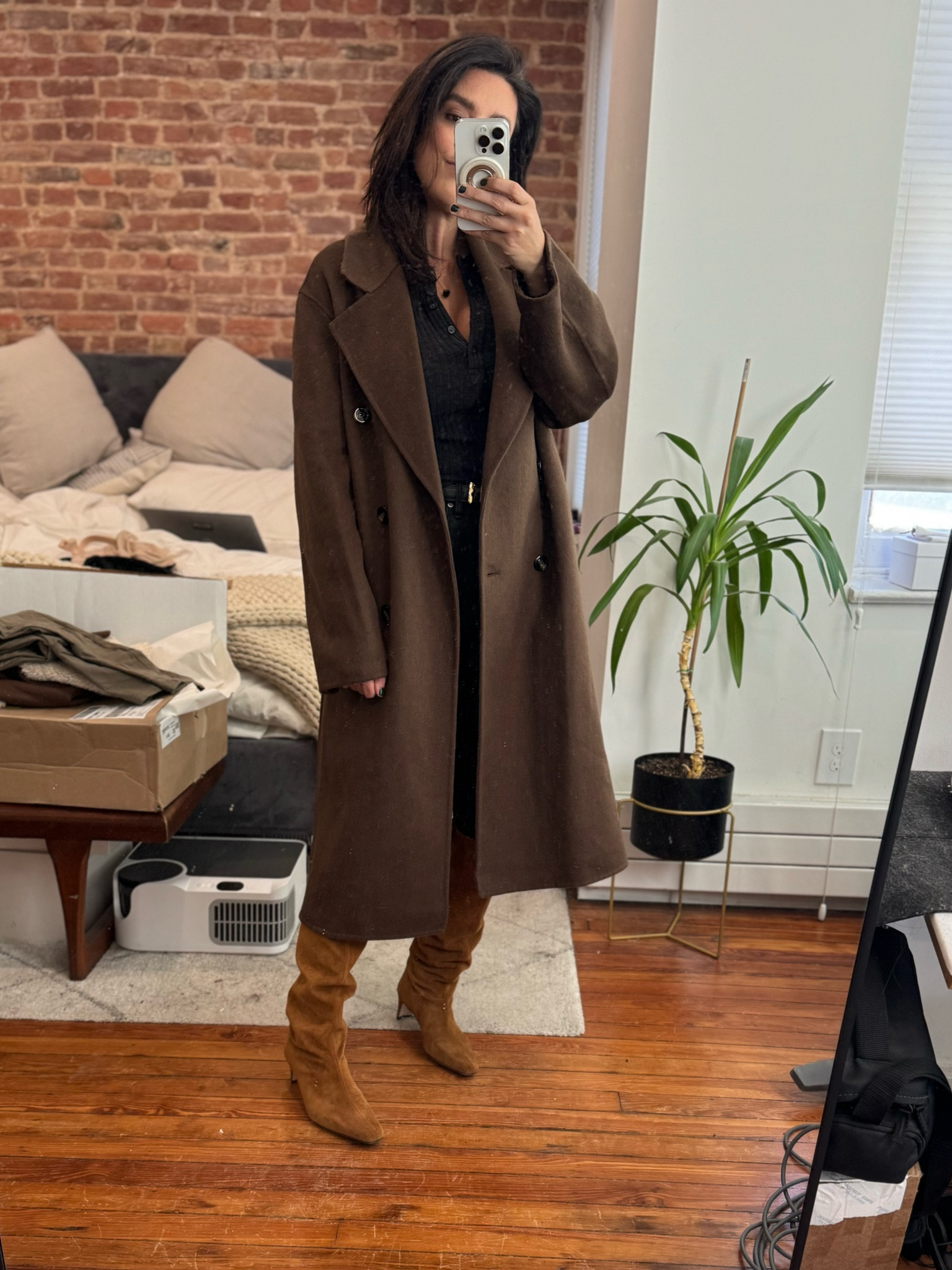 Small in coat 
Boots run tts 