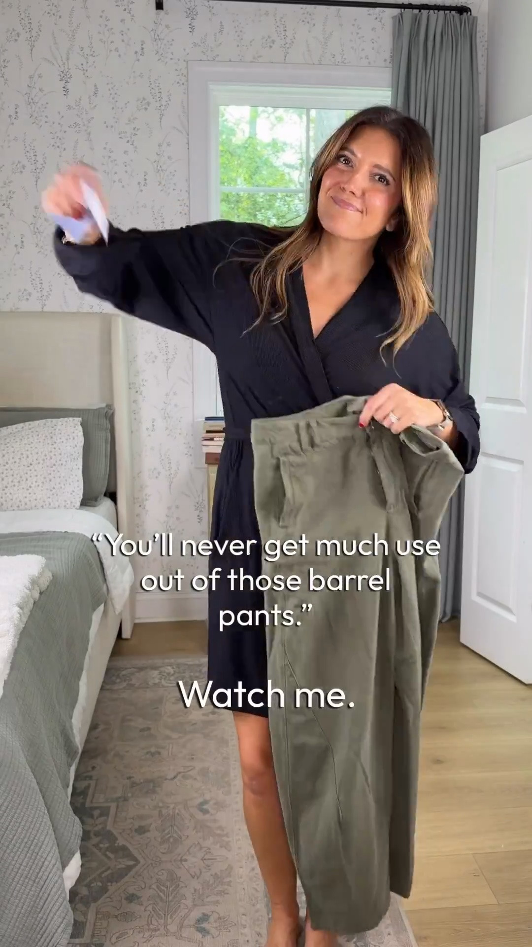 Barrel pants styled four ways for fall! How to wear the viral target barrel pants! I’m 5’7” and wear a 4.

#LTKOver40 #LTKTall