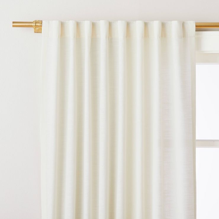 Allover Texture Curtain Panel - Hearth & Hand™ with Magnolia | Target