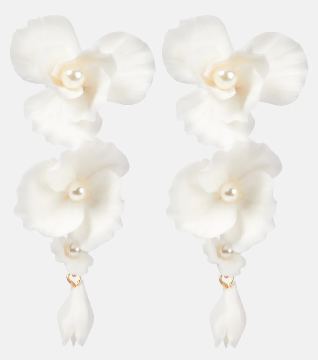 Mariam floral drop earrings | Mytheresa (UK)