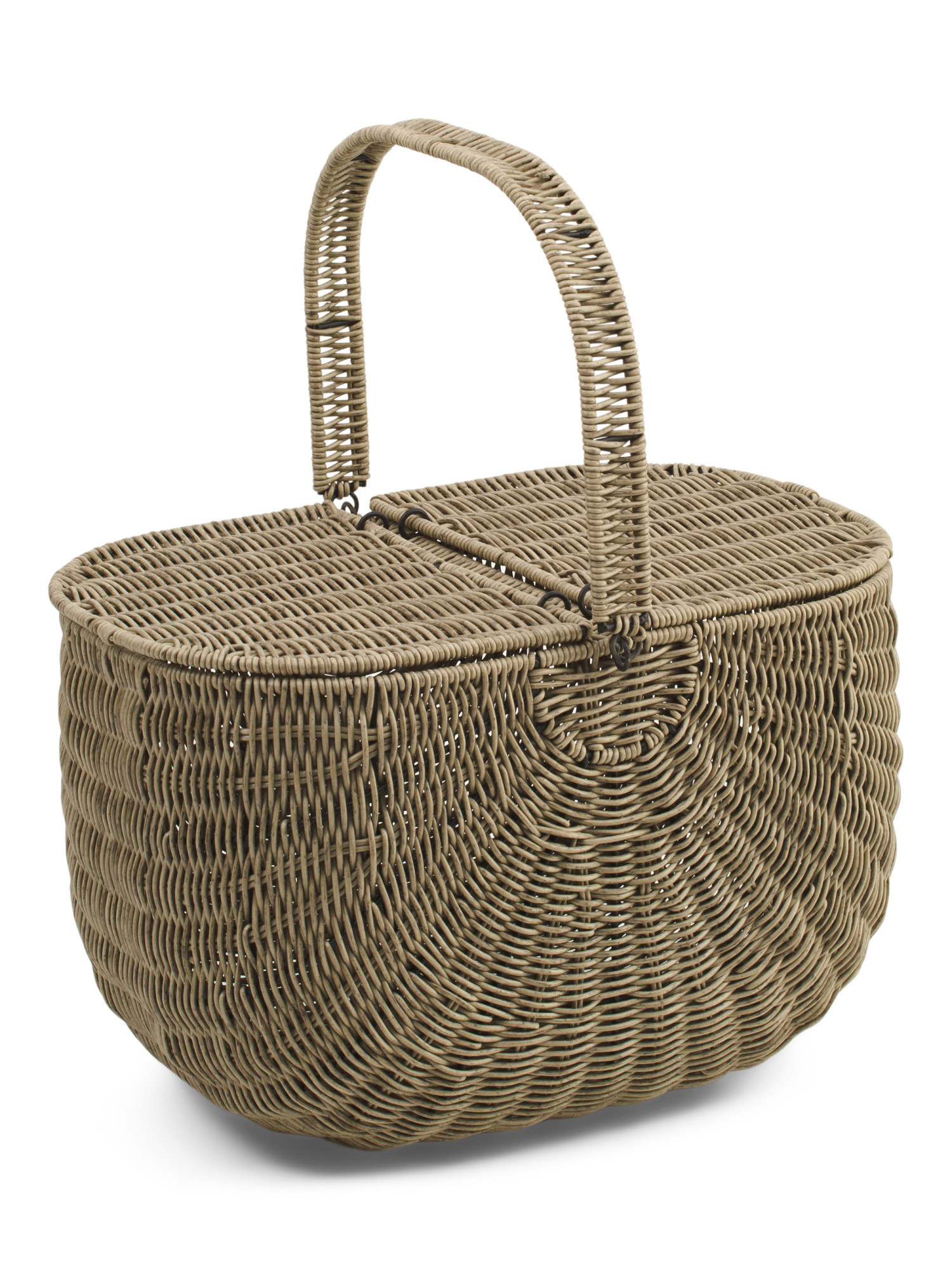 17in Rectangular Picnic Basket | Global Home | Marshalls | Marshalls