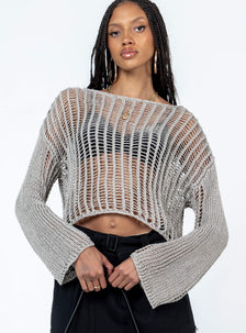 The Kennedy Sweater White | Princess Polly US