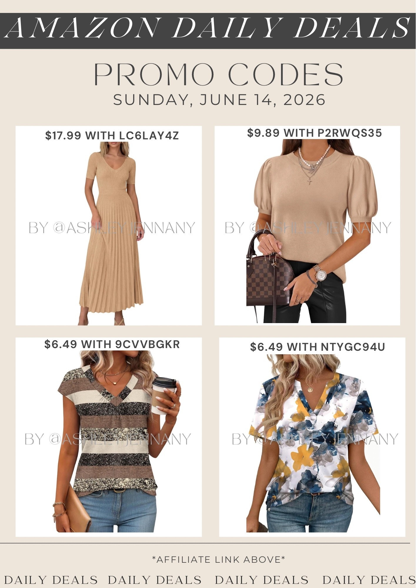 Amazon deals

#LTKSaleAlert #LTKMidsize #LTKSeasonal