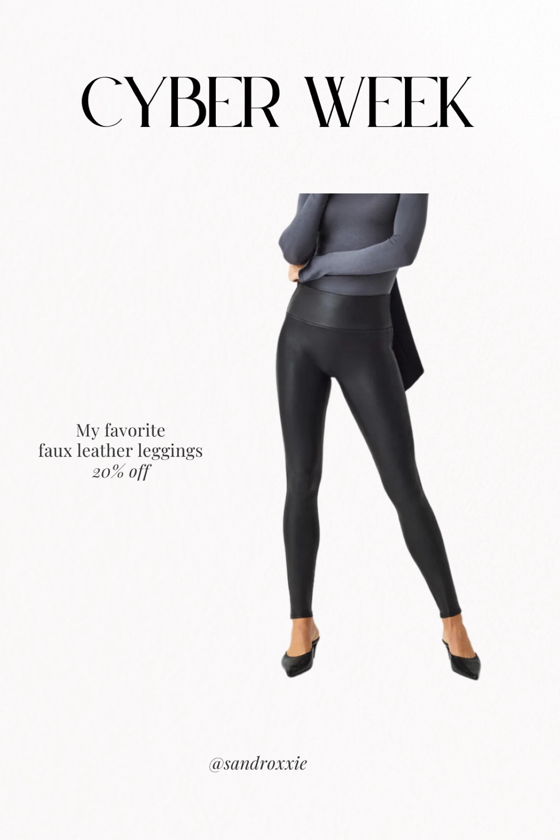 Spanx’s Black Friday sale is live! Size up 

xo, Sandroxxie by Sandra
www.sandroxxie.com | #sandroxxie

#LTKCyberWeek #LTKGiftGuide #LTKsalealert