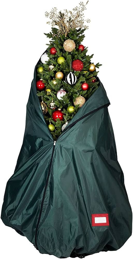 [Upright Tree Storage Bag] - 9 Foot Christmas Tree Storage Bag for Fully Decorated Artificial Tre... | Amazon (US)